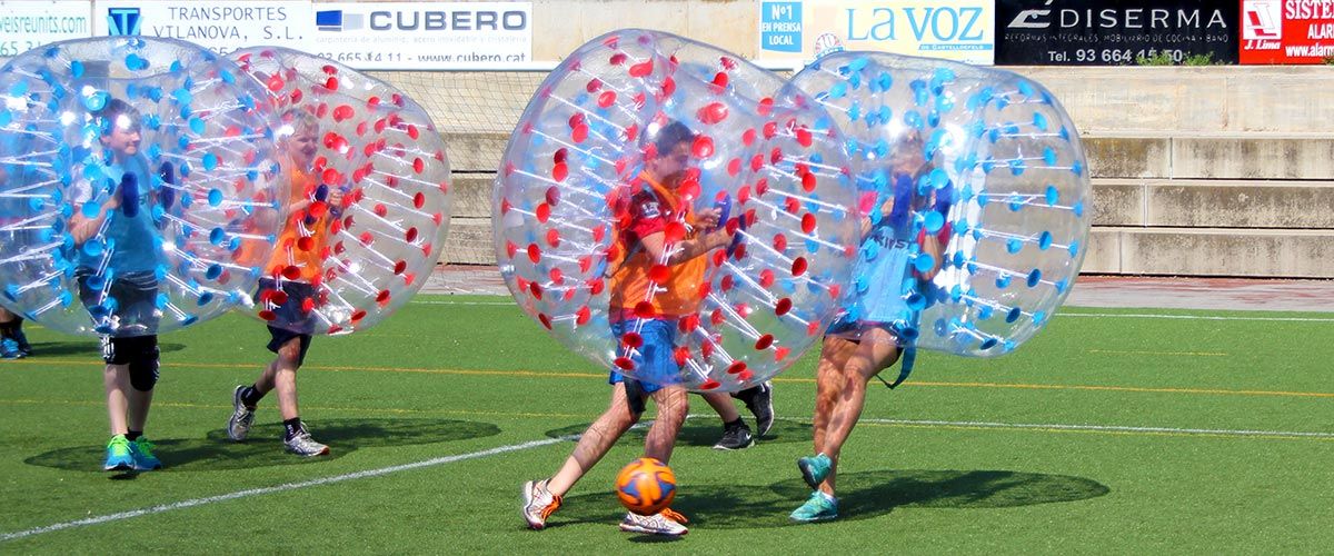 Barcelona Bubble Football #2