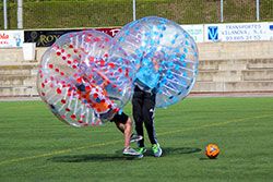 Barcelona Bubble Football - Bubble Ball - Duell